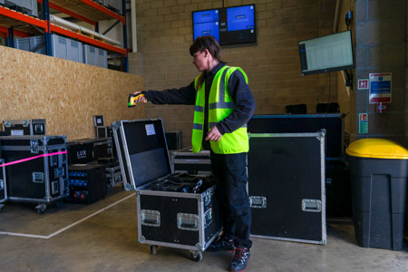 LUX Technical Equipment Hire Preperation
